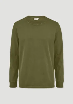 hessnatur Heavy Jersey Longsleeve Relaxed aus reiner Bio-Baumwolle von|Herren T-Shirts|T-Shirts