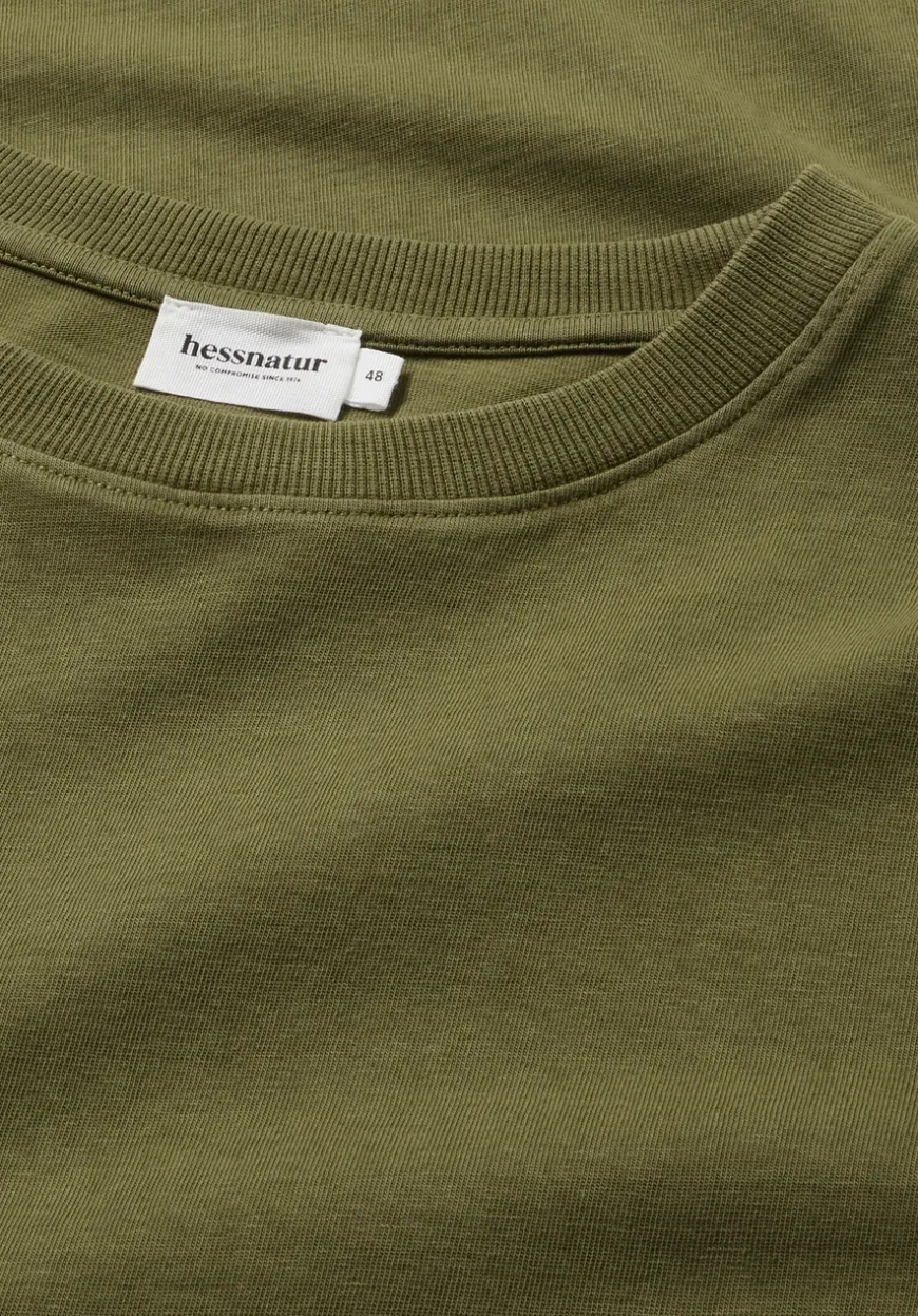 hessnatur Heavy Jersey Shirt Relaxed aus reiner Bio-Baumwolle von|Herren T-Shirts|T-Shirts