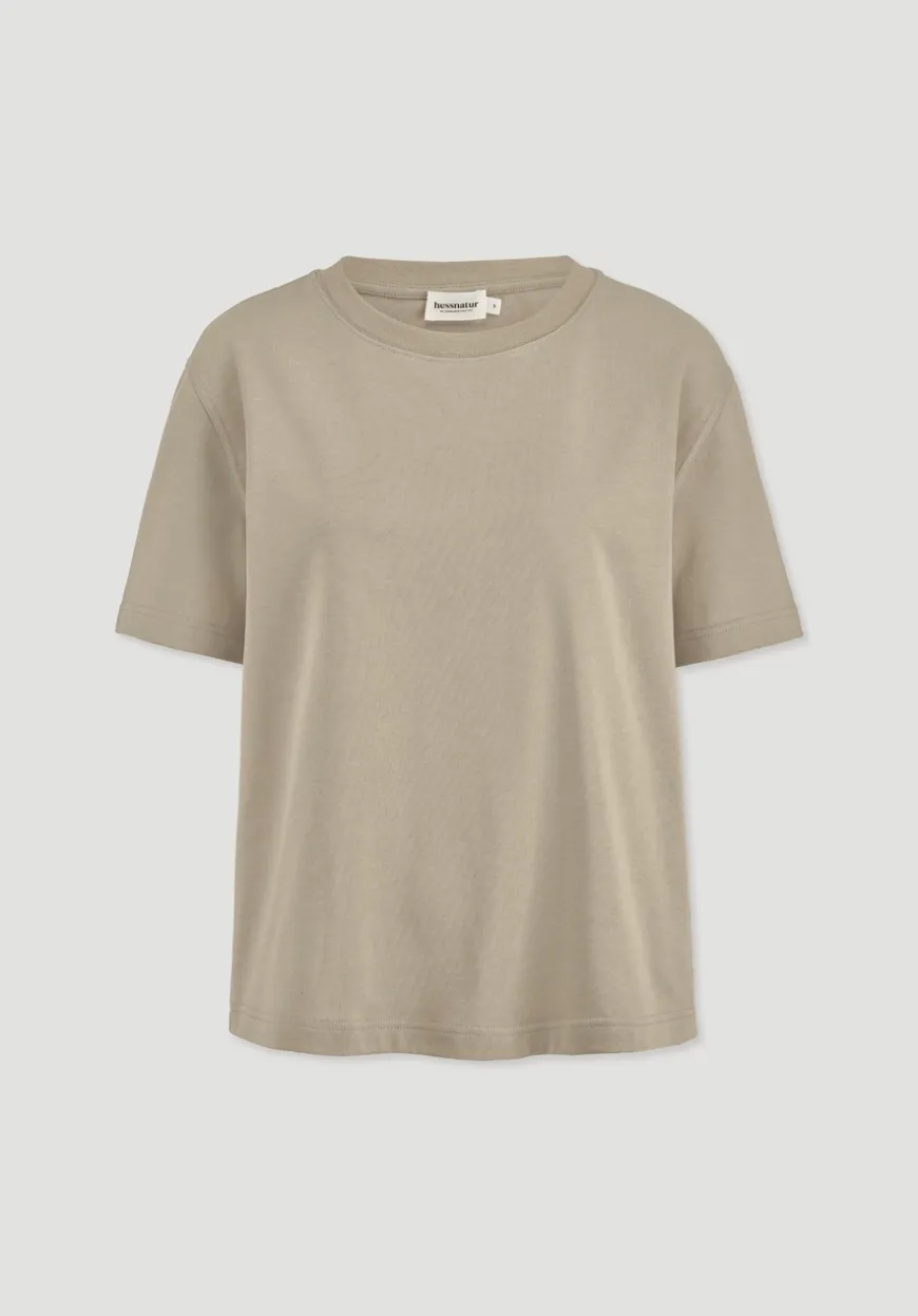 hessnatur Heavy Jersey T-Shirt aus reiner Bio-Baumwolle von|Damen Shirts & Tops|T-Shirts