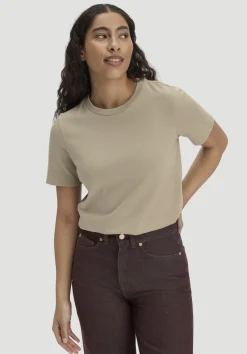 hessnatur Heavy T-Shirt Relaxed aus reiner Bio-Baumwolle von|Damen Shirts & Tops|T-Shirts