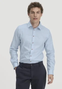 hessnatur Hemd mit Punkten Regular aus reiner Bio-Baumwolle von|Herren Hemden