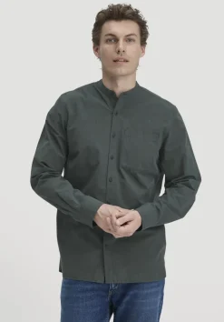hessnatur Hemd Regular aus Bio-Baumwolle mit Hanf und Yak von|Herren Hemden