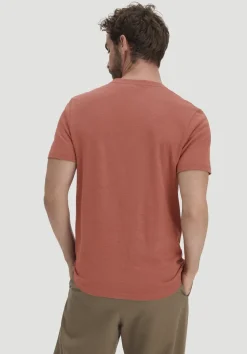 hessnatur Henley T-Shirt Regular aus Leinen und Bio-Baumwolle von|Herren T-Shirts