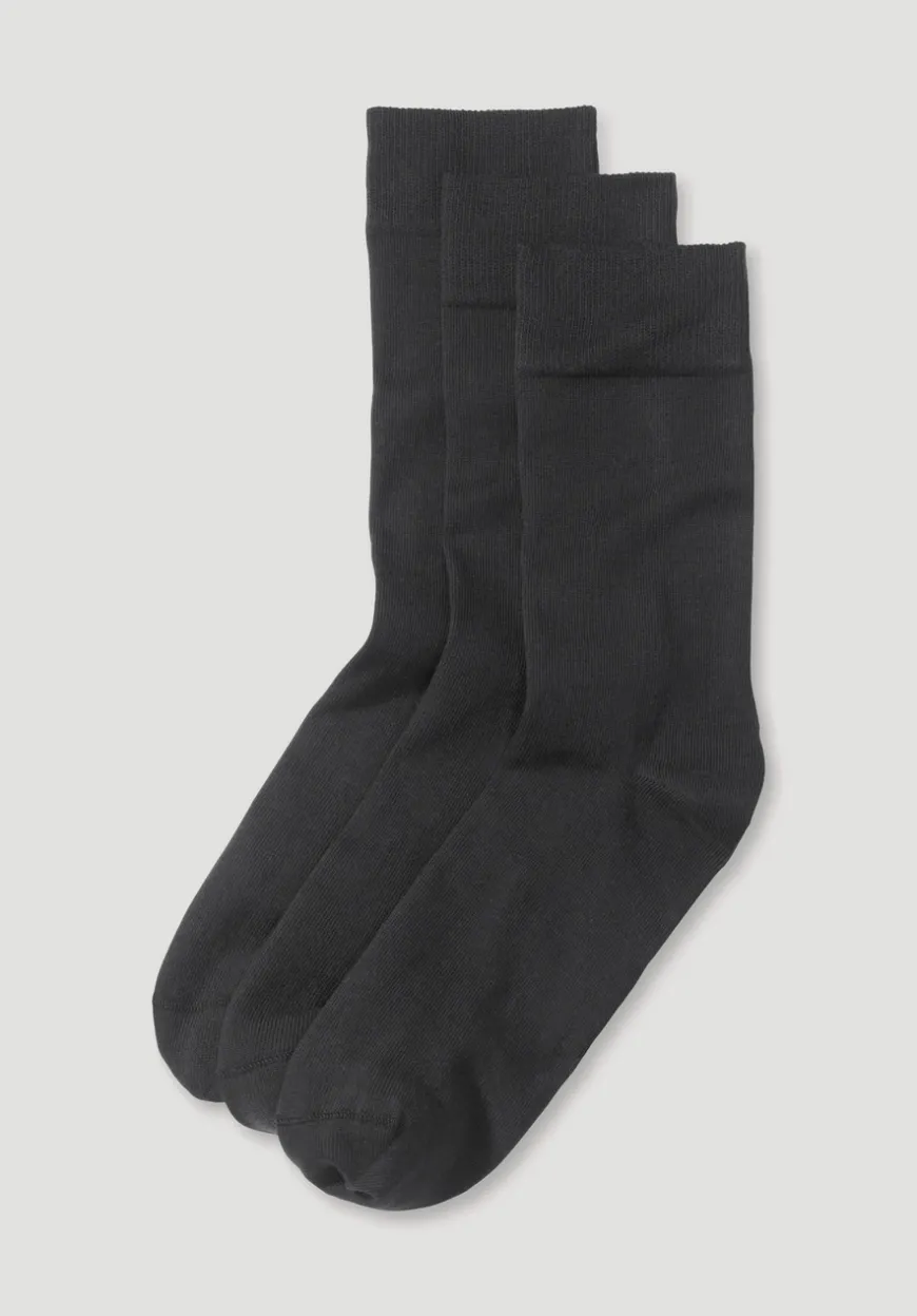 hessnatur Herren Socke im 3er-Pack aus Bio-Baumwolle von|Herren Strümpfe|Socken & Strümpfe