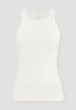 hessnatur High-Neck Ribtop SOFT RIB aus Bio-Baumwolle von|Damen Nachtwäsche|Nachtwäsche
