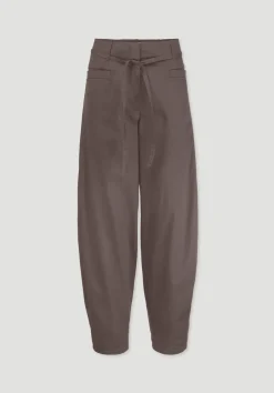 hessnatur Hose Barrel Leg aus Bio-Baumwolle von|Damen Hosen & Shorts