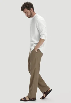 hessnatur Hose ENEA Regular aus Bio-Baumwolle mit Leinen von|Herren Hosen