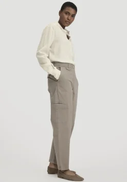 hessnatur Hose Soft Utility Cargo Relaxed aus Bio-Baumwolle von|Damen Hosen & Shorts