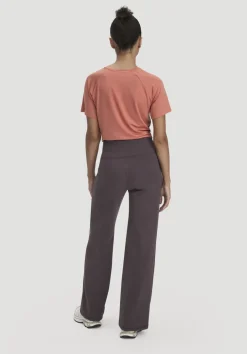 hessnatur Hose Wide Leg ACTIVE COMFORT aus Bio-Baumwolle von|Damen Hosen & Shorts|Yoga & Activewear