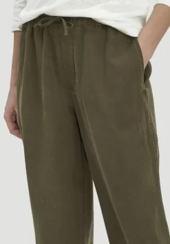 hessnatur Hose Wide Leg aus TENCEL™ Lyocell mit Leinen von|Damen Hosen & Shorts|Hosen