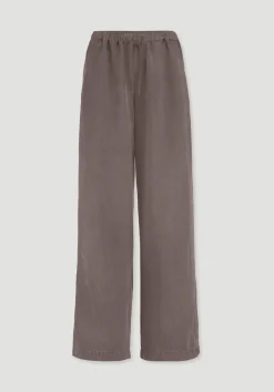 hessnatur Hose Wide Leg aus TENCEL™ Lyocell mit Leinen von|Damen Hosen & Shorts|Hosen