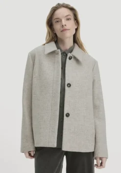 hessnatur Jacke Deichschaf Regular aus regionaler Schurwolle von|Damen Jacken & Mäntel