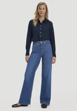 hessnatur Jeans ALVA Wide Leg aus Bio-Denim von|Damen Jeans