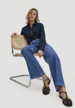 hessnatur Jeans ALVA Wide Leg aus Bio-Denim von|Damen Jeans