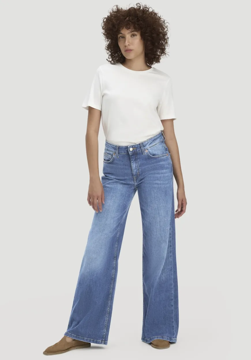 hessnatur Jeans ALVA Wide Leg aus Bio-Denim von|Damen Jeans