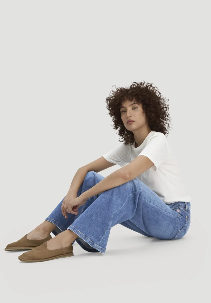 hessnatur Jeans ALVA Wide Leg aus Bio-Denim von|Damen Jeans