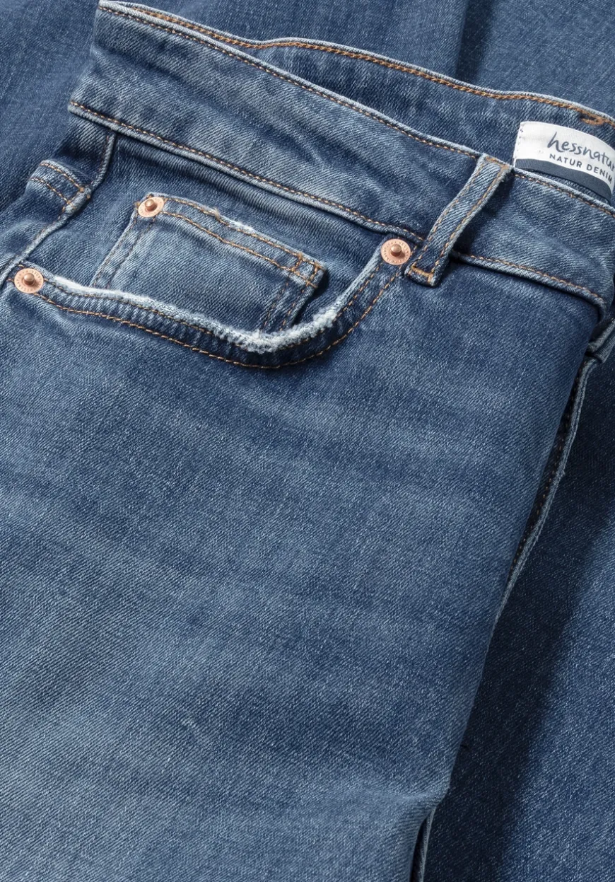 hessnatur Jeans ALVA Wide Leg aus Bio-Denim von|Damen Jeans