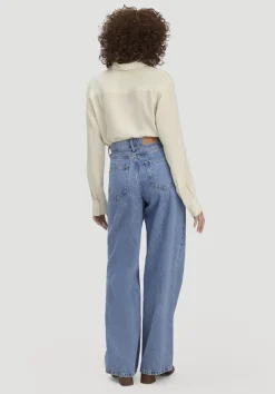 hessnatur Jeans ALVA Wide Leg Soft aus Bio-Baumwolle mit TENCEL™ Lyocell von|Damen Jeans