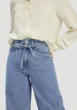 hessnatur Jeans ALVA Wide Leg Soft aus Bio-Baumwolle mit TENCEL™ Lyocell von|Damen Jeans