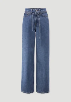 hessnatur Jeans ALVA Wide Leg Soft aus Bio-Baumwolle mit TENCEL™ Lyocell von|Damen Jeans
