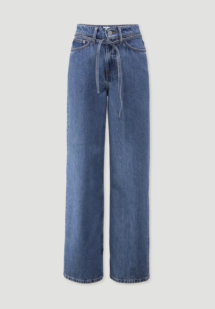 hessnatur Jeans ALVA Wide Leg Soft aus Bio-Baumwolle mit TENCEL™ Lyocell von|Damen Jeans