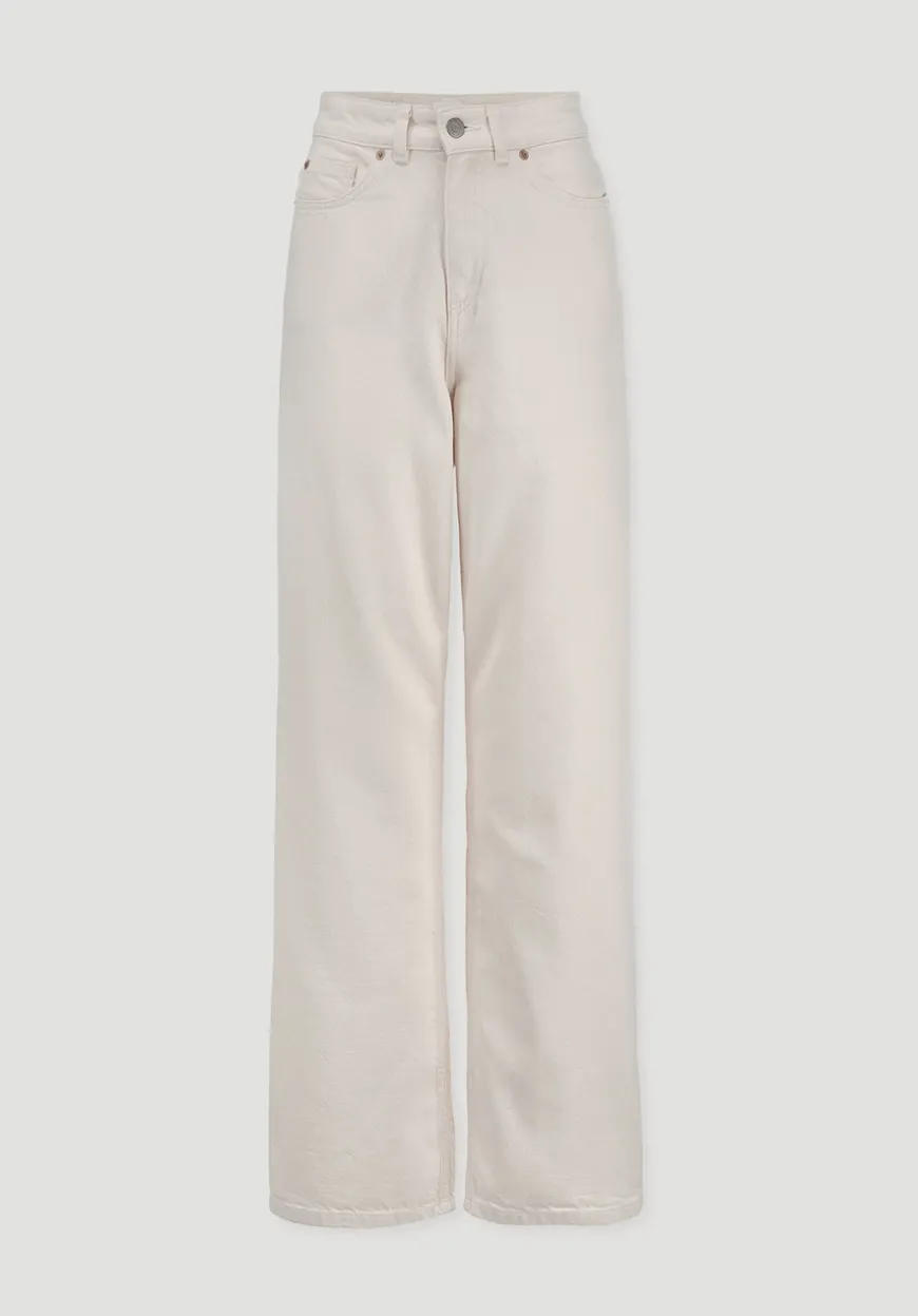 hessnatur Jeans ALVA Wide Leg UNDYED aus Bio-Baumwolle mit TENCEL™ Lyocell von|Damen Jeans