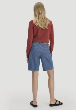 hessnatur Jeans Bermuda aus Bio-Baumwolle mit TENCEL™ Lyocell von|Damen Jeans