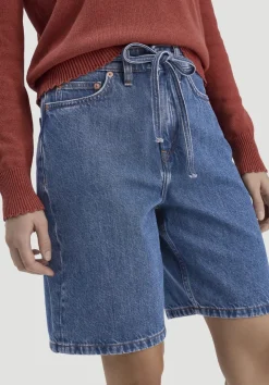 hessnatur Jeans Bermuda aus Bio-Baumwolle mit TENCEL™ Lyocell von|Damen Jeans