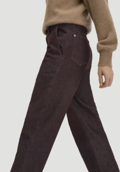 hessnatur Jeans ELENY Culotte straight Leg aus reinem Bio-Denim von|Damen Jeans