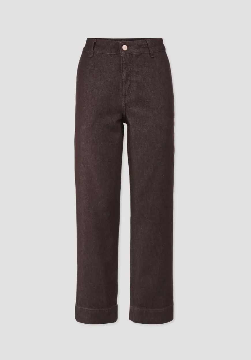 hessnatur Jeans ELENY Culotte straight Leg aus reinem Bio-Denim von|Damen Jeans