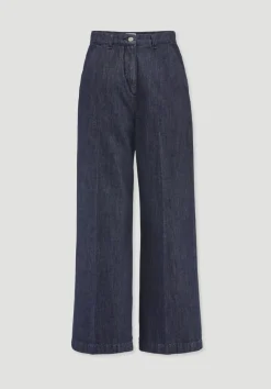 hessnatur Jeans ENNELIE Culotte Wide Leg aus Bio-Denim mit Kapok von|Damen Jeans