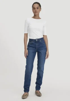 hessnatur Jeans HANNA Mom High Rise aus reinem Bio-Denim von|Damen Jeans