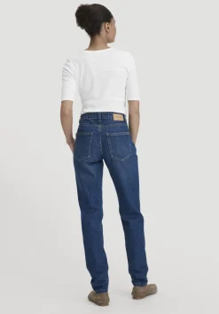 hessnatur Jeans HANNA Mom High Rise aus reinem Bio-Denim von|Damen Jeans
