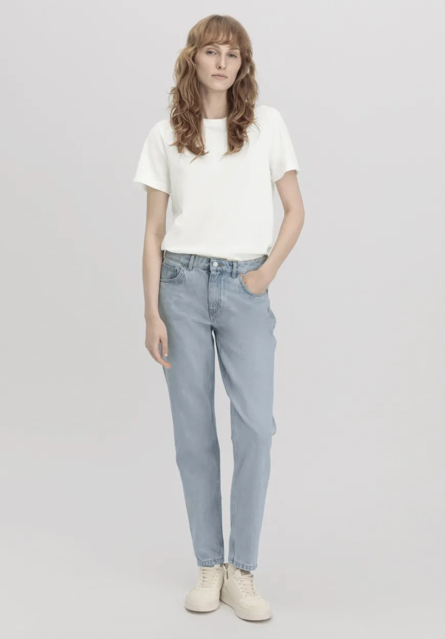 hessnatur Jeans HANNA Mom High Rise aus reinem Bio-Denim von|Damen Jeans
