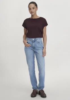 hessnatur Jeans HANNA Mom High Rise aus reinem Bio-Denim von|Damen Jeans