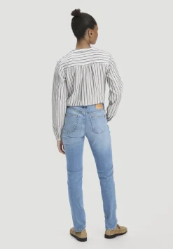 hessnatur Jeans LEA Mid Rise Slim aus Bio-Denim von|Damen Jeans