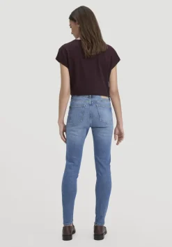 hessnatur Jeans LINA Mid Rise Skinny aus Bio-Denim von|Damen Jeans