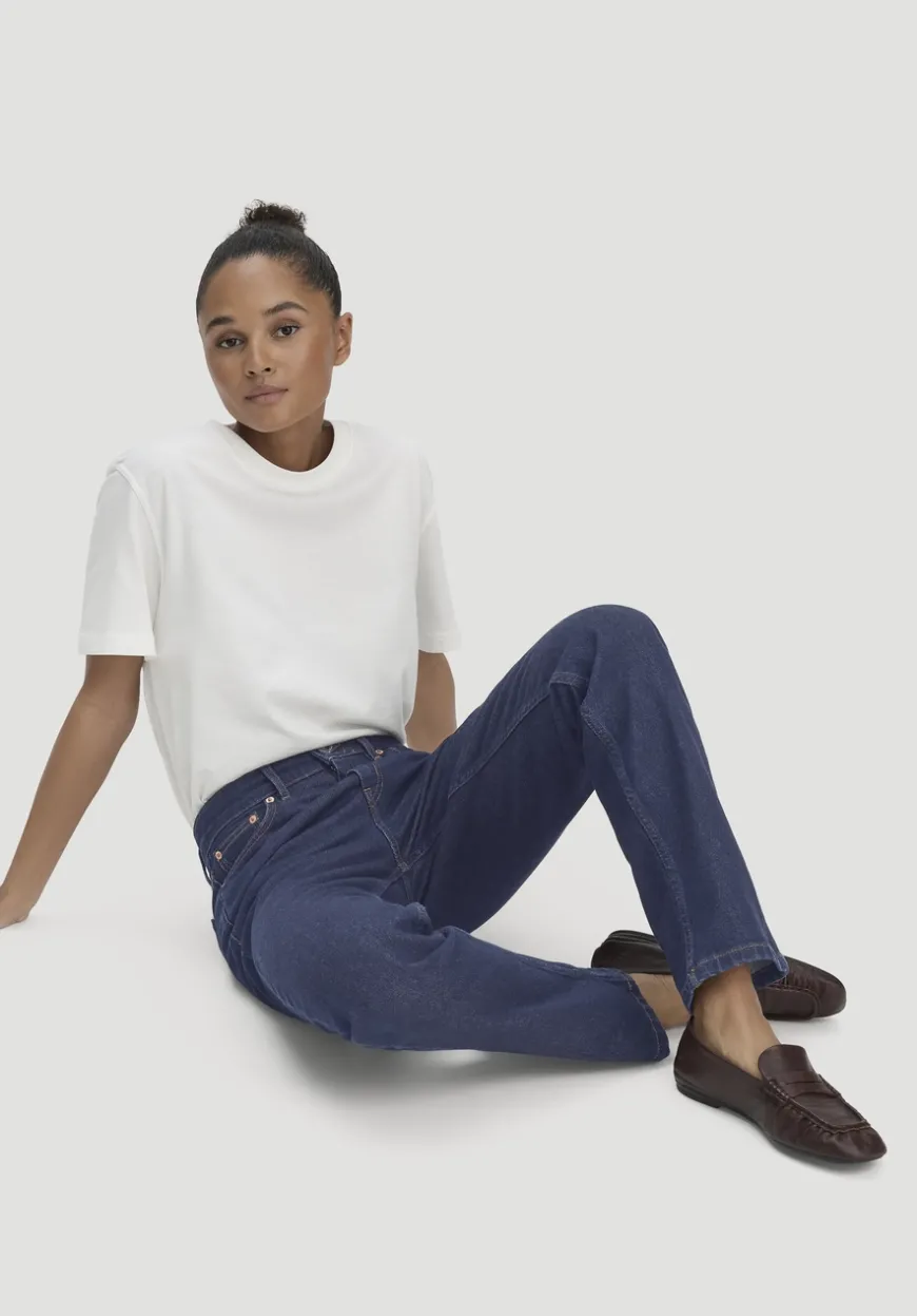 hessnatur Jeans MARIE Straight aus Bio-Denim von|Damen Jeans