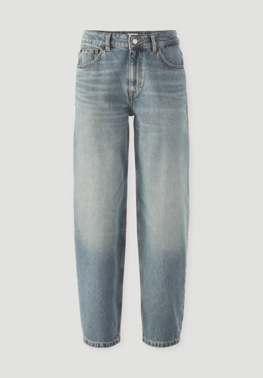 hessnatur Jeans NELE Barrel Leg aus reiner Bio-Baumwolle von|Damen Jeans