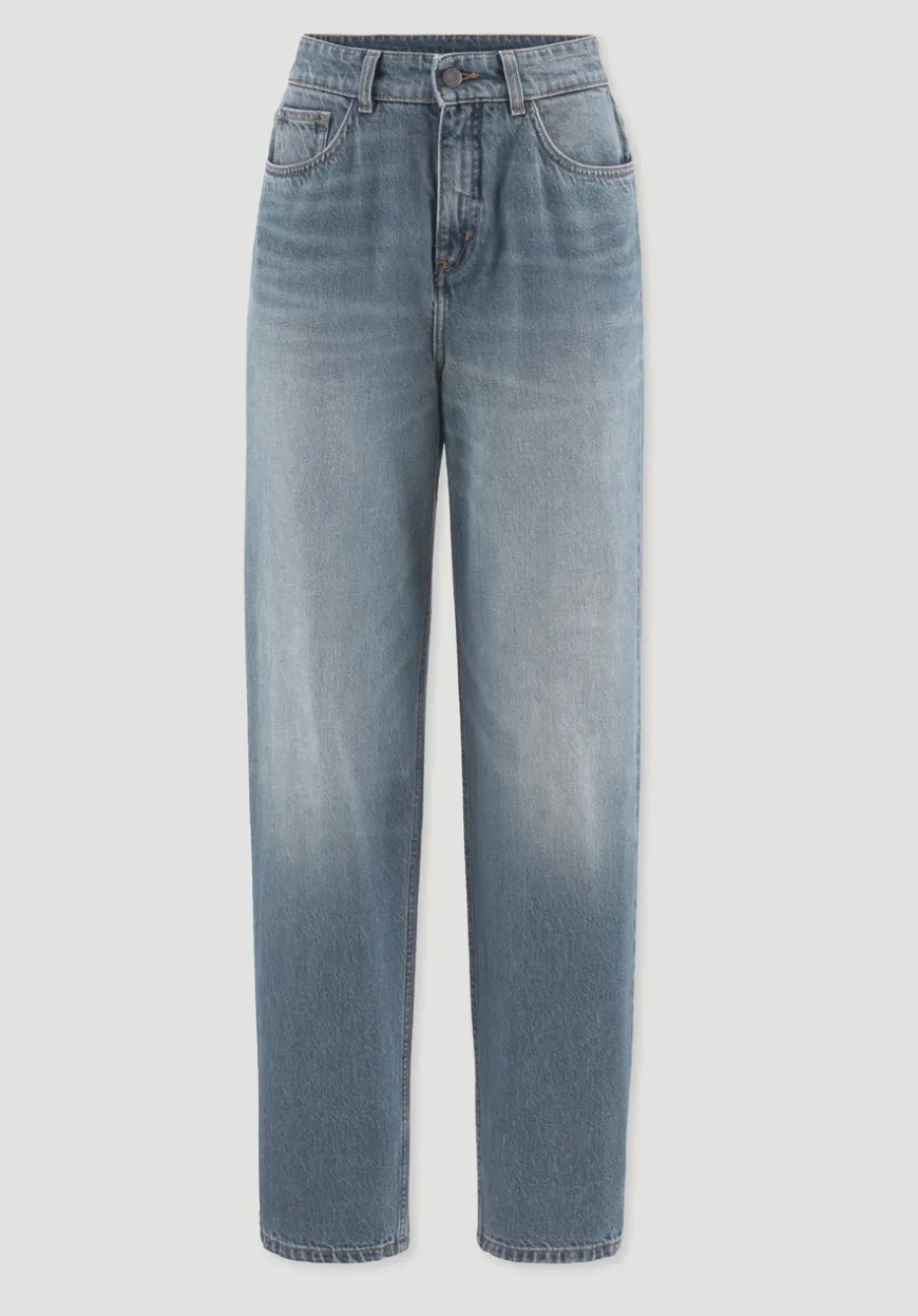 hessnatur Jeans NIVA Tapered Leg aus reiner Bio-Baumwolle von|Damen Jeans