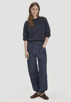 hessnatur Jeans Soft Utillity aus Bio-Denim mit Kapok von|Damen Jeans