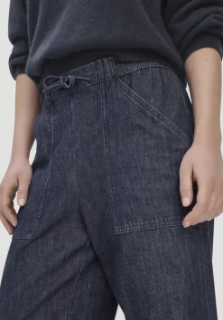 hessnatur Jeans Soft Utillity aus Bio-Denim mit Kapok von|Damen Jeans