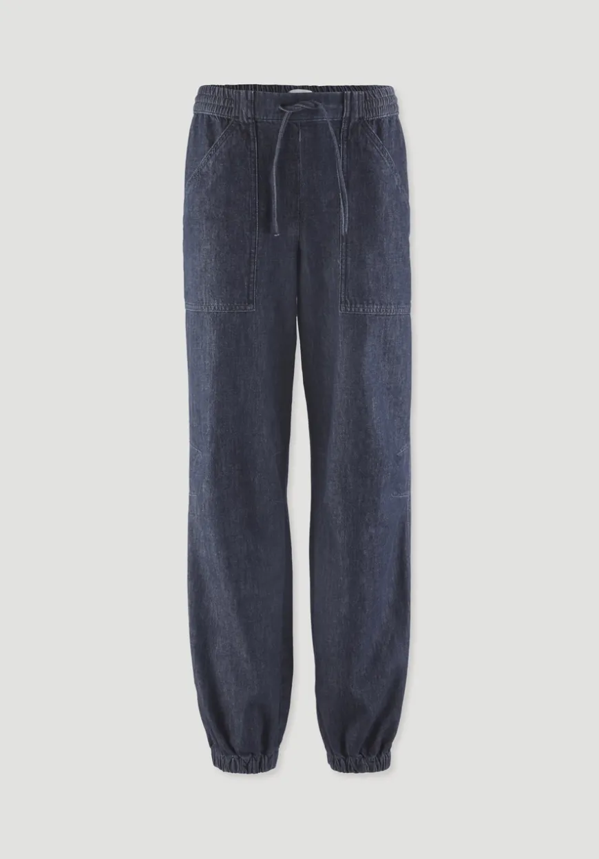hessnatur Jeans Soft Utillity aus Bio-Denim mit Kapok von|Damen Jeans