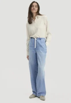hessnatur Jeans Wide Leg aus reinem Bio-Denim von|Damen Jeans