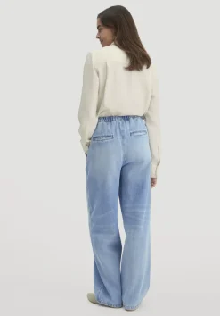hessnatur Jeans Wide Leg aus reinem Bio-Denim von|Damen Jeans
