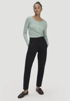 hessnatur Jersey Hose Regular aus Bio-Baumwolle von|Damen Hosen & Shorts|T-Shirts