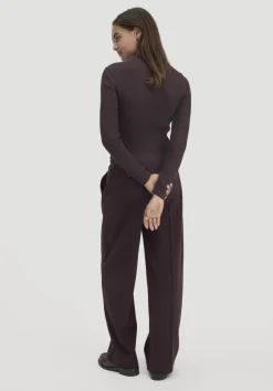 hessnatur Jersey Hose Wide Leg Relaxed aus Bio-Baumwolle von|Damen Hosen & Shorts|T-Shirts