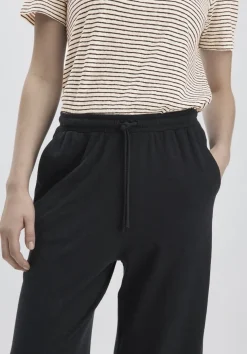 hessnatur Jersey Hose Wide Leg Relaxed aus Leinen und Bio-Baumwolle von|Damen Hosen & Shorts