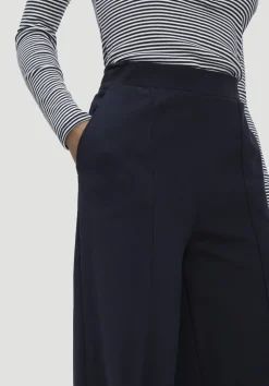 hessnatur Jersey Hose Wide Leg Relaxed aus Bio-Baumwolle von|Damen Hosen & Shorts|T-Shirts