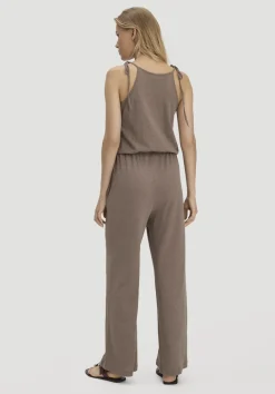 hessnatur Jersey Jumpsuit Relaxed aus Leinen und Bio-Baumwolle von|Damen Overalls